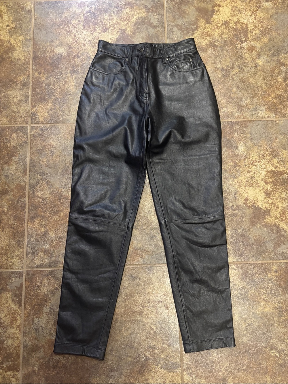 Harley-Davidson Leather Pants Women’s 38/10 NICE‎ HD Biker Motorcycle Harley